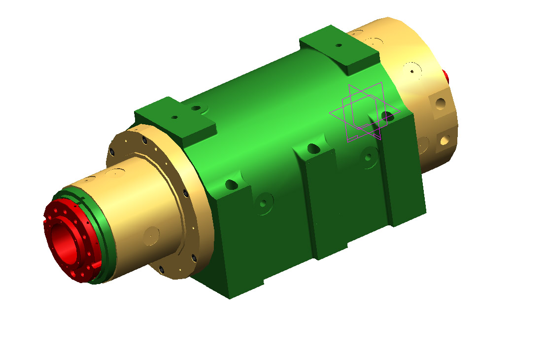 Cad modeling shaft